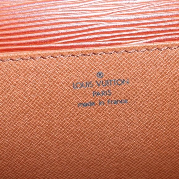 LOUIS VUITTON Epi Serviette Conseiller Briefcase Brown M54423 LV Auth BA4562 - Picture 14 of 16